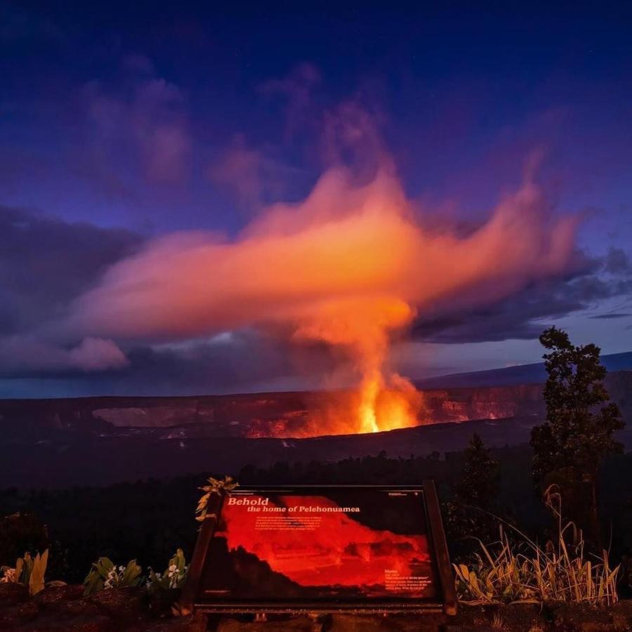 Caldera- Hale Kumu La'Au At Волкано Экстерьер фото